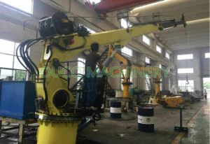 1.5T15M teleskopiskie strēles klāja jūras piekrastes Crane